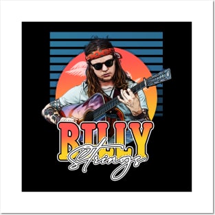 80s billy strings flyers Posters and Art